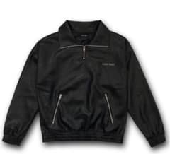 即完売 LAST NEST レザーハーフジップ XL - メルカリ