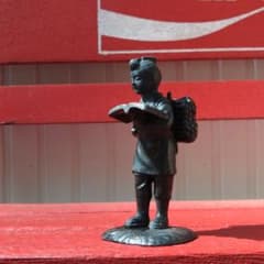 二宮金次郎像☆ミニ像☆骨董品☆ヴィンテージ☆置物☆飾り - メルカリ