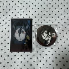 鬼滅の刃 ufotableダイニング チェキ風ブロマイド 缶バッジ 鬼舞辻無惨