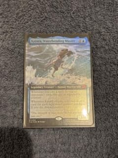 MTG foil 英語版 水の技の達人、カタラ 拡張アート版 - メルカリ