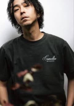 唾奇 武道館 物販Camellia TAO TEE 黒 ブラック tシャツS - メルカリ