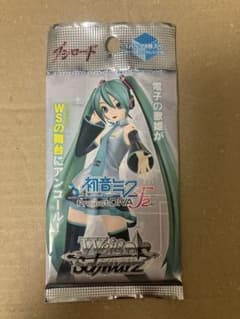 ヴァイスシュヴァルツ 初音ミク Project DIVA f2ndパック 未開封