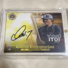 糸井嘉男YOSHIO ITOI サイン入りカード 阪神タイガース - メルカリ