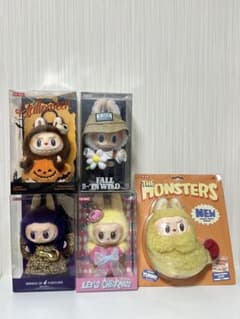 POPMART ラブブThe Monsters ぬいぐるみセット5点 - メルカリ