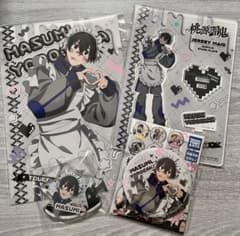 桃源暗鬼 ジャージメイド 淀川真澄 アクリルスタンド 缶バッジ