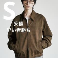 WYM LIDNM FAUX SUEDE ZIP BLOUSON Sサイズ - メルカリ