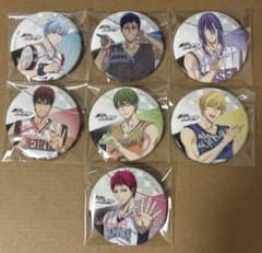 黒子のバスケ 黒バス マルイ サイン 缶バッジ 赤司 黄瀬 青峰 緑間