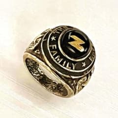 矢沢永吉 ビンテージ カレッジリング☆THE E.YAZAWA☆FAMILY - メルカリ