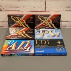 未開封 カセットテープ6本セット TDK AXIA maxell ハイポジション