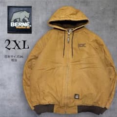 Berne ベルン ダック地 アクティブジャケット ロゴ刺繍 3XL - メルカリ