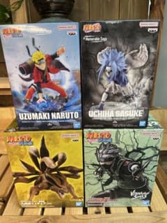 NARUTO ナルト フィギュア 4点セット 未開封 プライズ まとめ売り