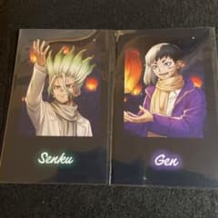 石神千空 ゲン ミニイラストカード dr.stone 新宿 スカイランタン