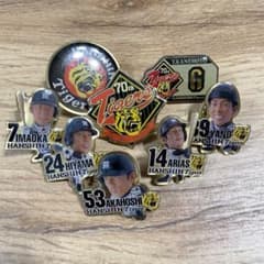 阪神タイガース ピンバッジセット リーグ優勝シーズン - メルカリ
