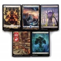 MTG フルアート 基本地形 基本土地 日本語約100枚 人気絵柄 送料無料④
