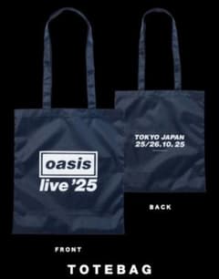 新品 オアシス oasis live '25 トートバッグ VIP グッズ 特典 - メルカリ