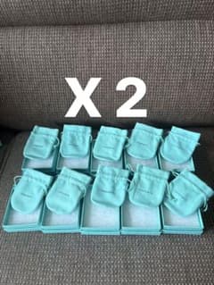 現行品 極美品Tiffany ティファニー空箱 巾着袋20セット - メルカリ