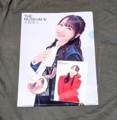 水樹奈々 MUSEUM Ⅳ アニメイト特典 ブロマイド クリアファイル 缶