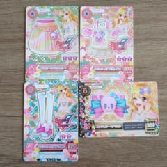 アイカツカード エンジェリーシュガー カード4枚セット キュート