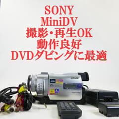 動作品 ソニー DCR-TRV20 MiniDVビデオカメラ DVD化に最適 - メルカリ