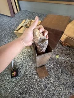 年末激安コメOK‼️リサイクルFORT‼️中国品買取④‼️唐物石製寿老人物