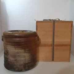 茶道具 水指 備前焼 十五代 木村長十郎 友敬 - メルカリ