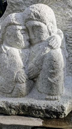 道祖神、熱々道祖神、仲良し道祖神倉田辰彦作 - メルカリ