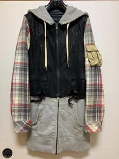 05AW NUMBER (N)INE ドッキングジャケット ライダース 2サイズ - メルカリ