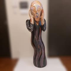 ムンク 叫び ビニール人形 特大サイズ - メルカリ