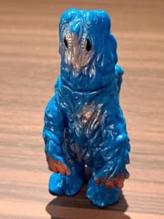 ミニヘドラ ブルマァク 青成型 ミニサイズ ソフビ - メルカリ