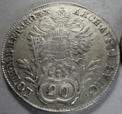 1803年オーストリア 20 クロイツァー フランツ 2世 - メルカリ