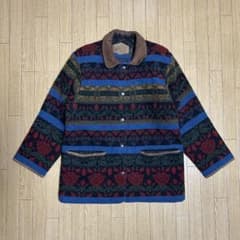 Woolrich/ウールリッチ/ジャケット/ネイティブ柄/総柄/ウール/usa製