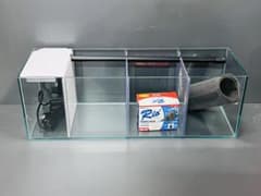 1台限定 特注水槽 600×200×200 3室 クリア Rioポンプ付 未使用 - メルカリ