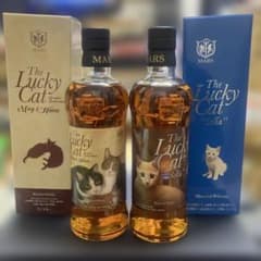 マルスウイスキー ラッキーキャット 2本セット - メルカリ