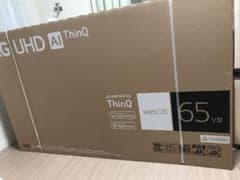新品未使用 LG 65インチ 4K スマートテレビ 65UR801COJB - メルカリ