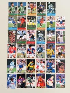 カルビー Jリーグチップス カード 1994〜1996 35枚セット - メルカリ