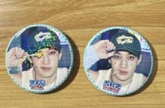 スキズ サウナPOPUP 2025 缶バッチ バンチャン 2種セット - メルカリ