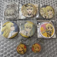 フェアリーテイル FAIRY TAIL ルーシィ 缶バッジ 8点セット - メルカリ