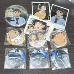 名探偵コナン 缶バッジセット 8点 服部平次 遠山和葉 - メルカリ