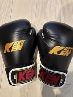 KENMAX ボクシンググローブ ブラック 16oz KEN - メルカリ