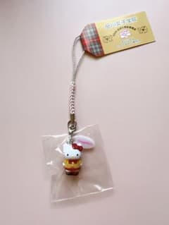 ☆新品未開封 品川女子学院ご当地ハローキティ根付け 中等部(赤リボン