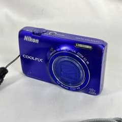 動作確認済】Nikon COOLPIX S6300 ブルー デジカメ - メルカリ