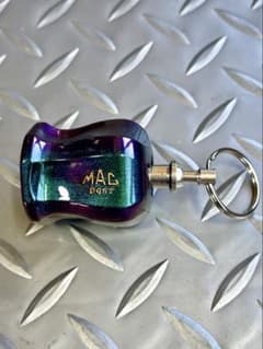 マックツール、廃盤、改造グリップキーホルダー、金文字、マジョーラ