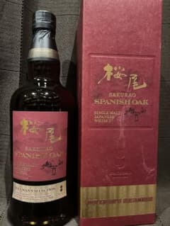 シングルモルトジャパニーズウイスキー桜尾 スパニッシュオーク - メルカリ