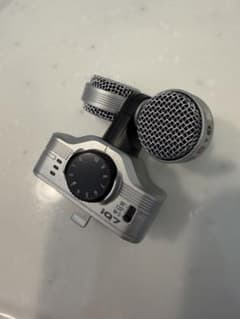 zoom ズーム iQ7 Lightningコネクター用 MSステレオマイク - メルカリ