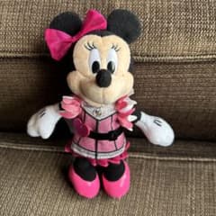 最終 ディズニー ぬいぐるみ バッジ ミニー クラブマウスビート タグ