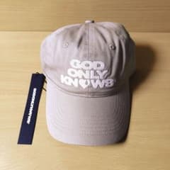 GOD ONLY KNOWS キャップ ベージュ - メルカリ
