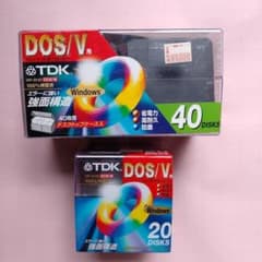 TDK MF-2HD DOS18 フロッピーディスク 40枚 20枚 DOS/V - メルカリ