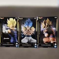 ドラゴンボール グランディスタ 孫悟空 魔人ベジータ ゴジータII 3種