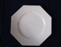 Sarregueminesサルグミンヌオクトゴナルプレート フランスアンティーク