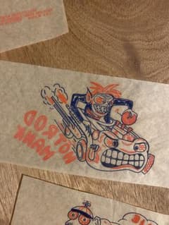 HOTROD HANK 転写紙 ヴィンテージ アイロン プリント 山田レン - メルカリ